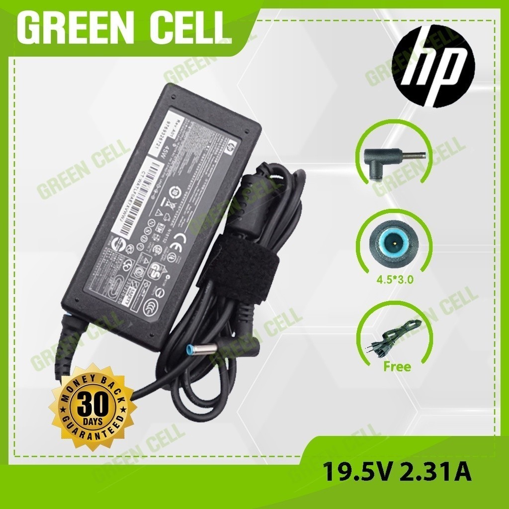 ที่ชาร์จแล็ปท็อป H.P 19.5V 2.31A สำหรับ PA-1450-36HE PA-1450-56HA Pavilion 11-h109tu X2 Ultrabook แท
