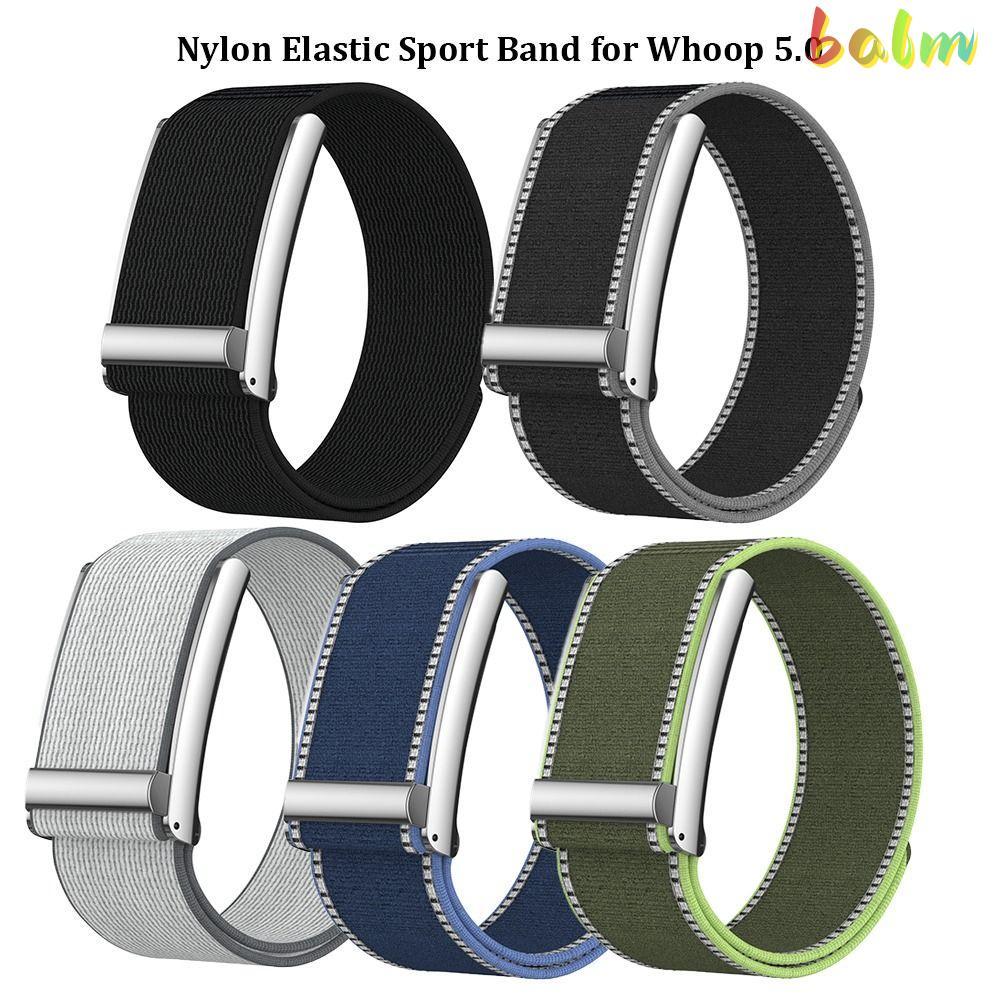 BALM ยืดหยุ่นกีฬา Band,ไนลอนกันกระแทกฟิตเนส Tracker สายรัด,ปรับ Soft Scratch-resistant Bicep Band สํ