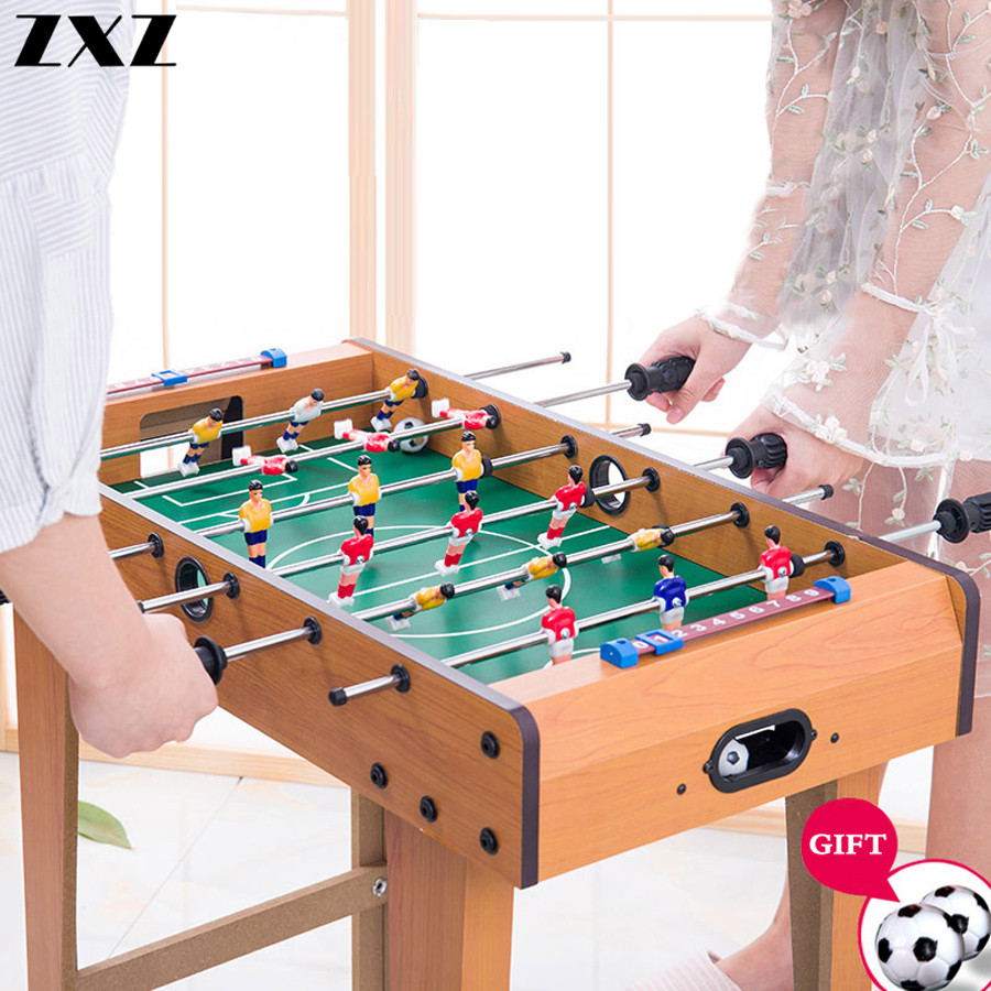 เกมส์โต๊ะบอล โต๊ะบอลมือหมุน โต๊ะฟุตบอล football table game โต๊ะฟุตบอลแบบพกพาเกมฟุตบอลบนโต๊ะฟุตบอลสำหรับเด็กของเล่น