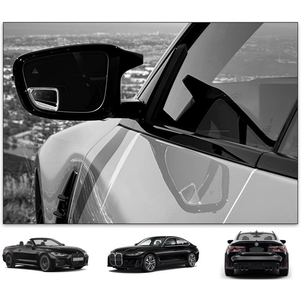 กระจกจุดบอด- ใช้ได้กับ BMW G22 430i, M440i Extended View (G26 430i, M440i, i4 (2021 - ปัจจุบัน)), แก