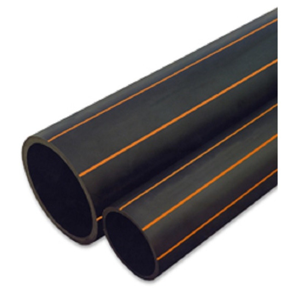 Super Products ท่อ LDPE PN4 ขนาด(1.1/4”)40 มม.x100 ม.คาดส้ม รับประกันของเเท้