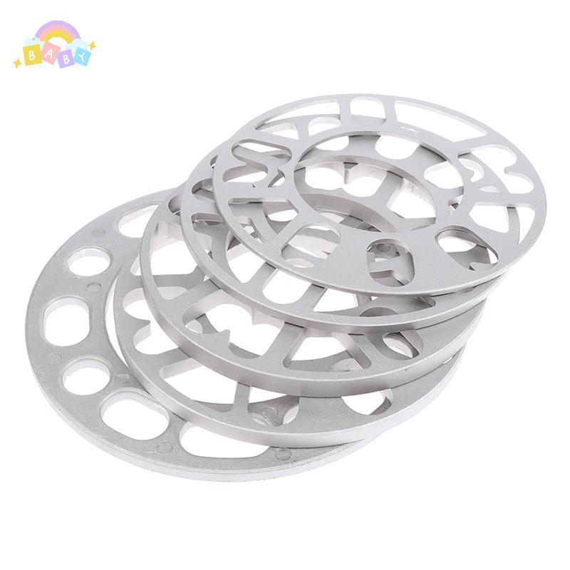 [BB-t] 3/5/6/8/10 มม.อลูมิเนียมรถล้อ Spacer Adaptor Shims แผ่นรถอุปกรณ์เสริมใหม่