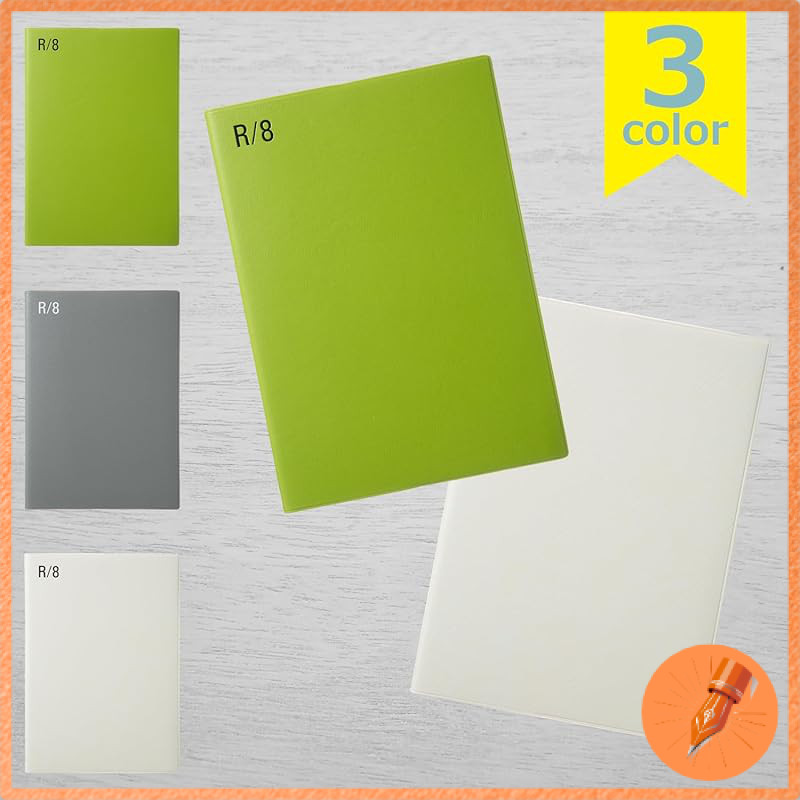 Laconic 2026 March Start A5 Weekly Planner with Year Display Green/Gray/White