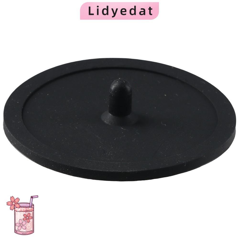 LIDYEDAT165 Backflush Disk, Rubber Black Blind Filter, 50mm Blind Filter สําหรับ Breville สําหรับกาแ