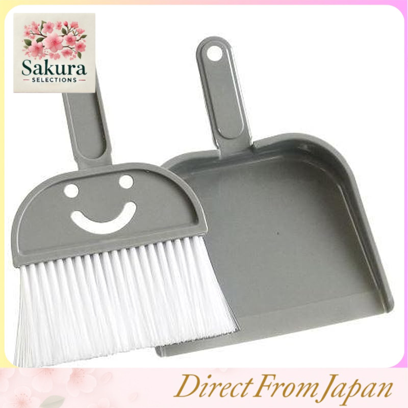 [Color Not Specifiable] Broom and Dustpan Set Easy Quick Cleaning Stackable and Convenient Compact S