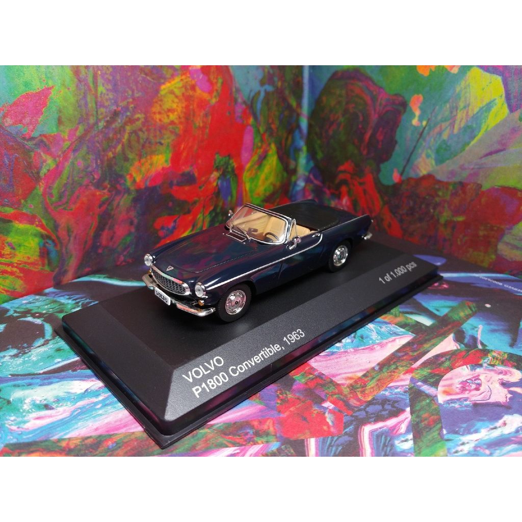 Whitebox Whitebox กล่องสีขาว Volvo P1800 Convertible Modified Unofficial 1963 1/43 กล่องสีขาว Volvo 