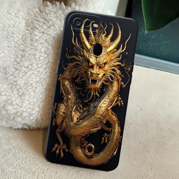 เคสสําหรับ OPPO A5s - A7 - A12 - A11K - F9 Hp Silicone Casing Handphone Softcase Kesing Cassing Cove