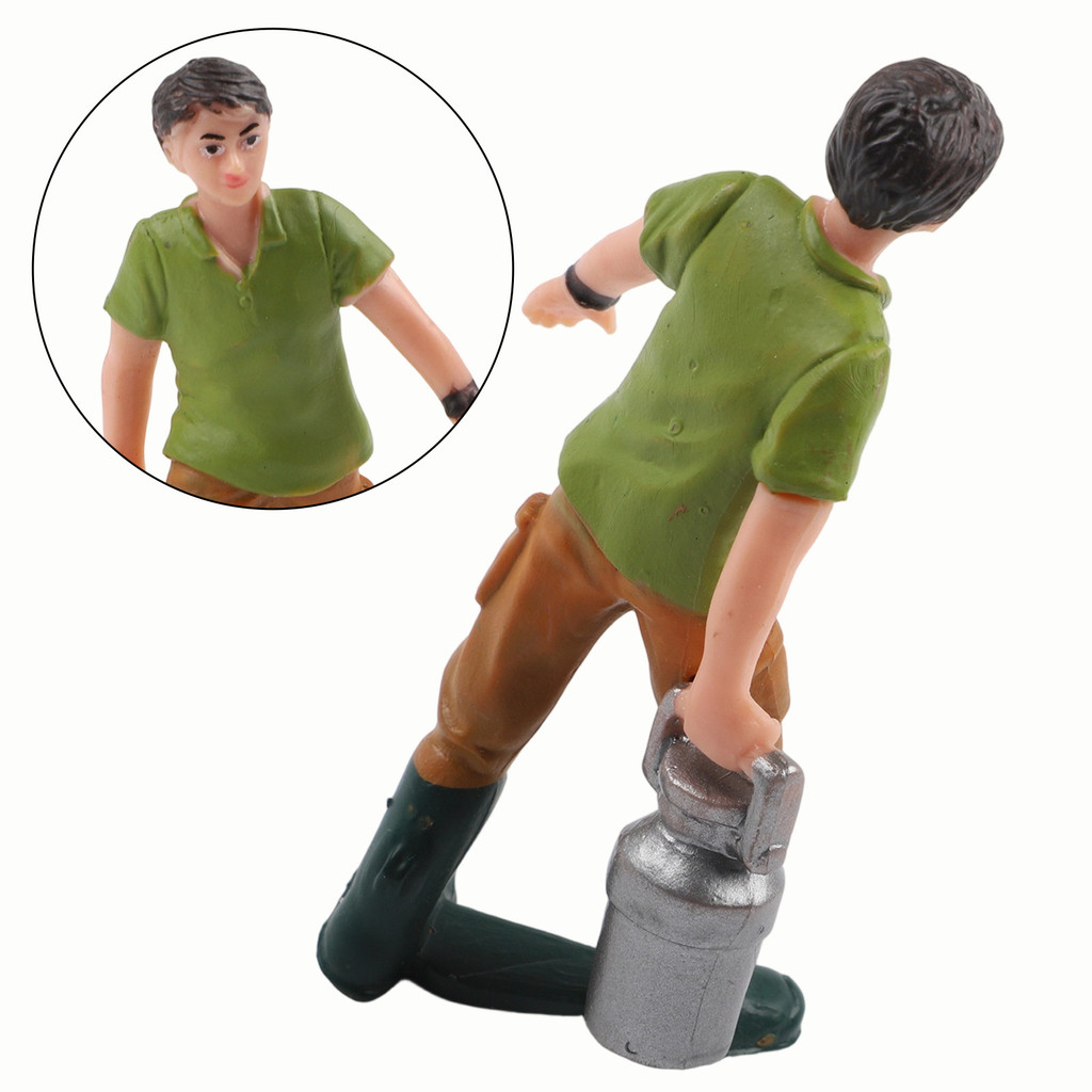 [ดีที่สุด 0717] โมเดล รถไฟ ชาวนา คนเลี้ยงแกะ เพ้นท์ ตัวเลข จําลอง ฟาร์ม ยืน คน - รูปที่ 5