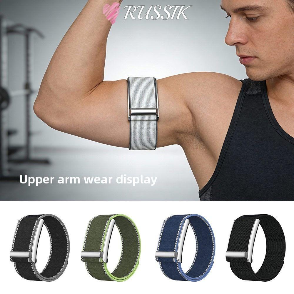 RUZSIK ยืดหยุ่นกีฬา Band, ไนลอนกันกระแทกฟิตเนส Tracker สายรัด, ป้องกันรอยขีดข่วนนุ่ม Breathable Bice