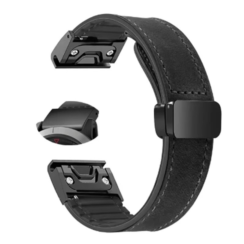 หนังสําหรับ Garmin Fenix 8 43 มม.47 มม.51 มม. SportsWristband สําหรับ Garmin Epix/Quatix7/Fenix 7X 6