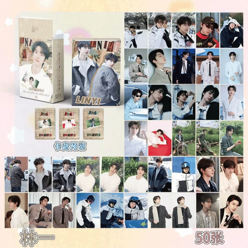 [TS] LINYI CDRAMA HOLOGRAM PHOTOCARD LOMO CARD การ์ดรูปถ่าย KPOP LOMOCARD KPOPERS PHOTOCARD