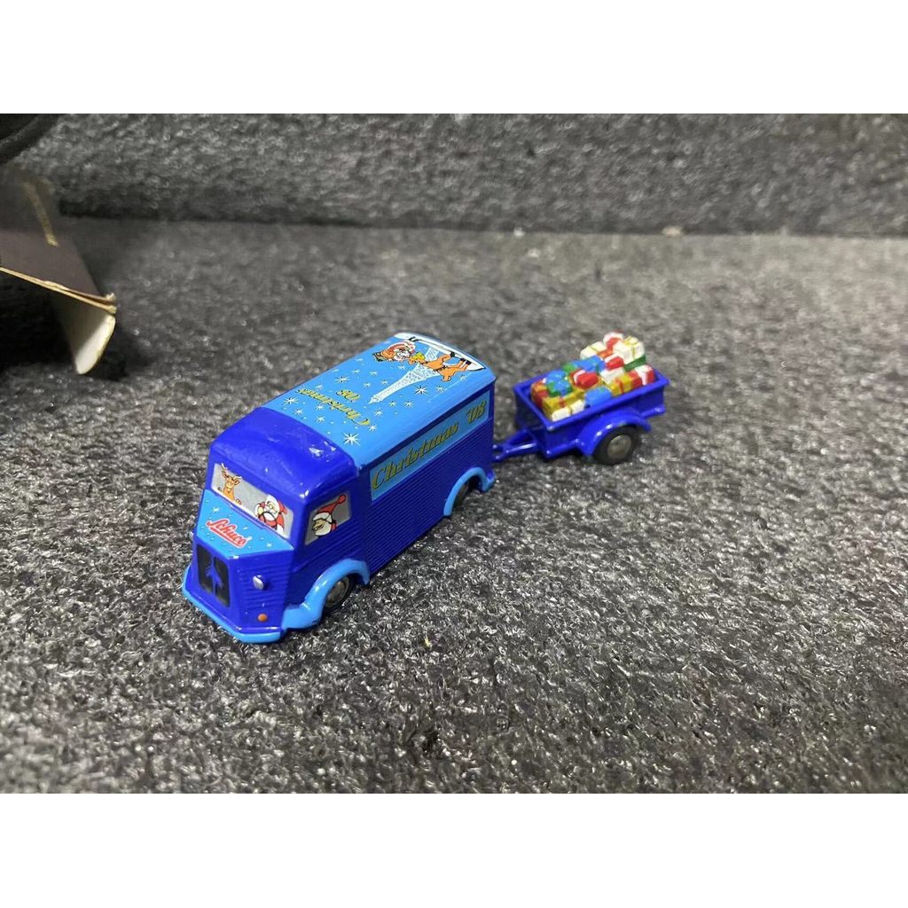 [คลังสินค้าพร้อม] Schucco Schuco 1/87 Citroen ประเภท H รถบรรทุกรถพ่วงชุดคริสต์มาส Seems เพื่อหายไปตะ