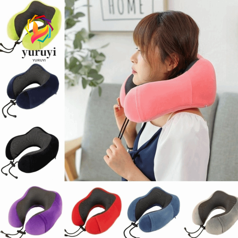 Yuruyi U รูปหมอน,คอป้องกันเบาะโดยไม่ต้องพกพากระเป๋าหมอนเดินทาง,ช้า Rebound Travel Essentials 30*25*1