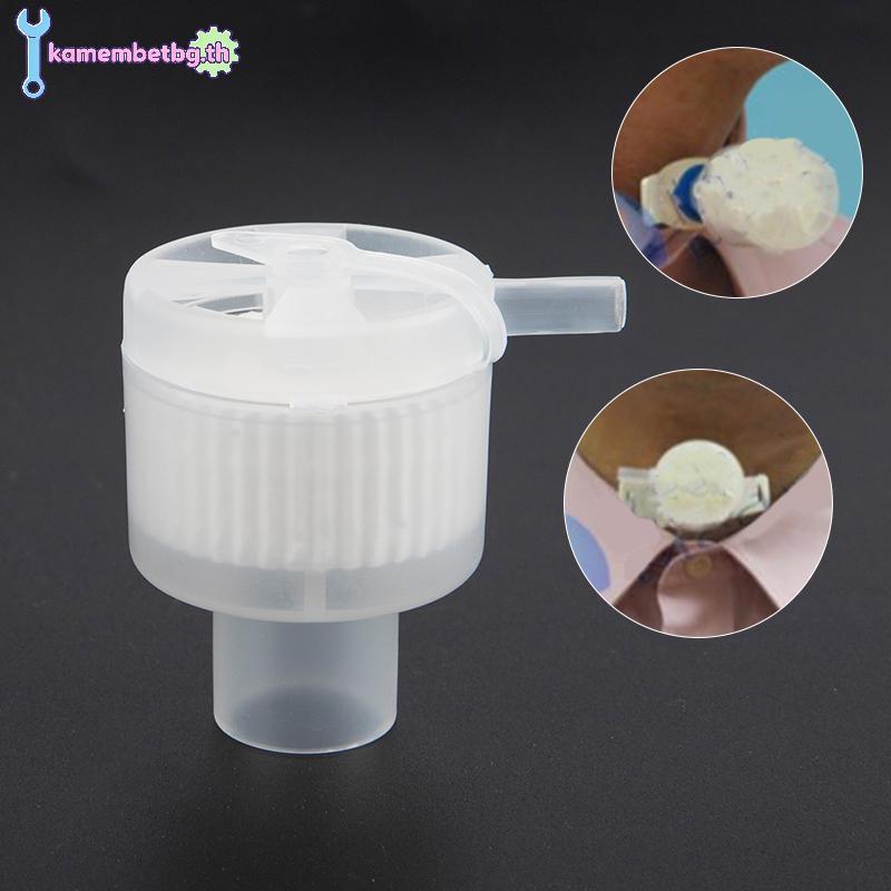 Kamembetbg Medical Disposable Heat Moisture Exchanges Trach Vent HME Filter TH