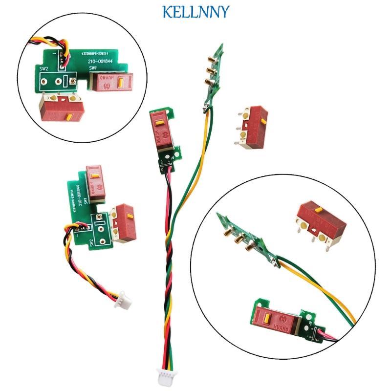 Kellnny หนูอะไหล่ซ่อม Hot Swap MicroSwitch สําหรับ G304 G305 ปุ่มเมาส์สายบอร์ด