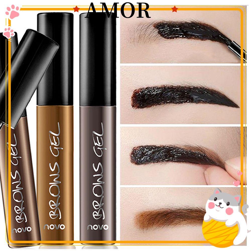 AMOR Peel Tattoo Eyebrow Gel Eyebrow Tattoo Up ถึง 3 วัน Eyebrow Tint Tint EyeBrow Gel