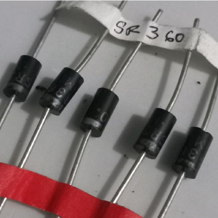 DIODE SR360 SB360 MBR3100 ต้นฉบับ schottky SR SB MBR 360 3A 1