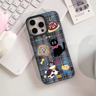 COD-ในไทย💥การ์ตูนแมวคิตตี้แมวหรูผิวหนังรู้สึกนุ่ม เคส For IPhone 11 15 16 17 13 12 14 Pro Max 8Plus XR 8 7 Plus X XS Max