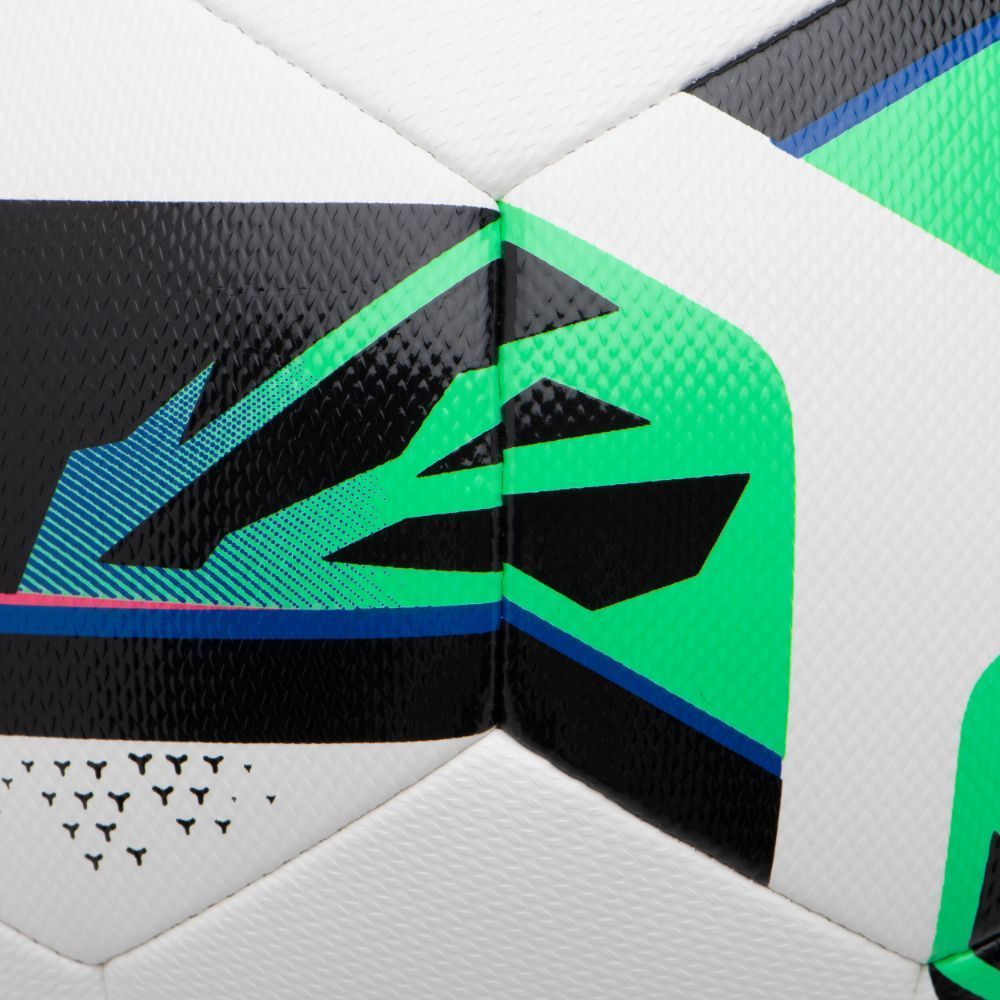 Decathlon Size 5 Football Club Hybrid ลูกฟุตบอลไฮบริดสำหรับใช้เล่นในสโมสรเบอร์ 5 รุ่น Fifa Basic - White/Black - รูปที่ 5