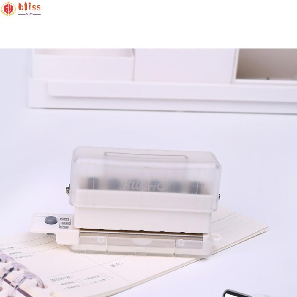 BLLISS 6 หลุม Diy B5 A5 Punch Planner