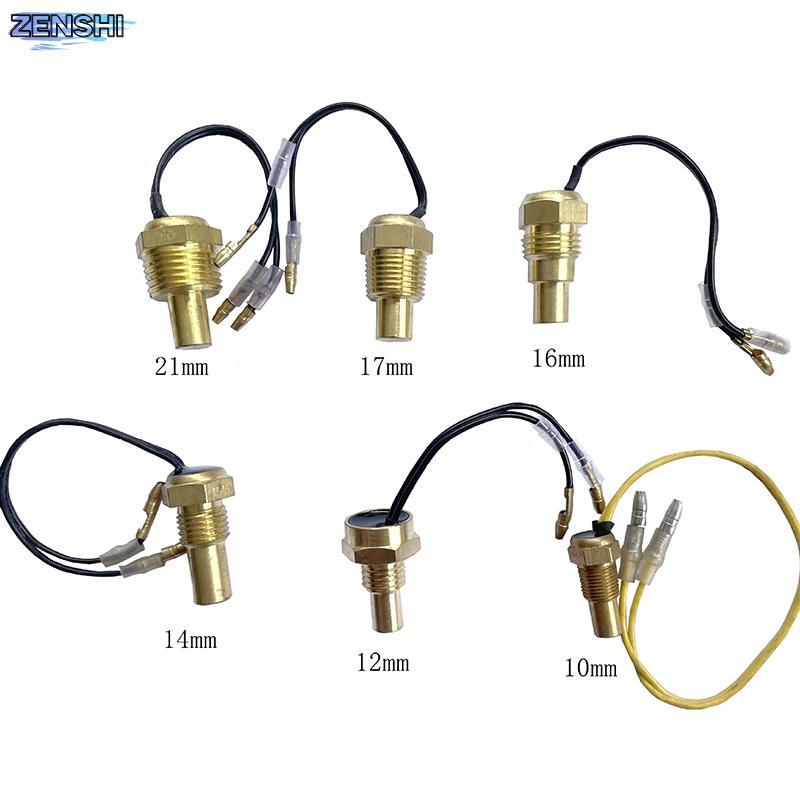 Zenshiaa เซ็นเซอร์อุณหภูมิน้ํา 12V/24V Universal 10-21 มม. สําหรับรถ