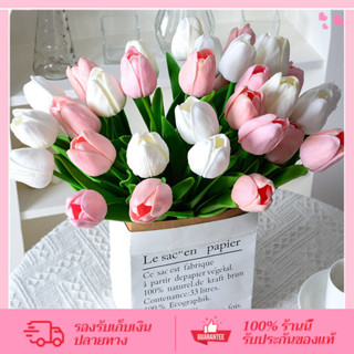 CORNER 35cmดอกไม้ประดิษฐ์ ทิวลิป ประดิษฐ์ดอกไม้ปลอมตกแต่งบ้า…