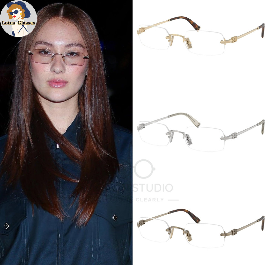 🍀แว่นกันแดด Miu Miu รุ่น MU50YV ใหม่ ของแท้100% รับประกัน 2 ปีเต็ม พร้อมอุปกรณ์ครบ