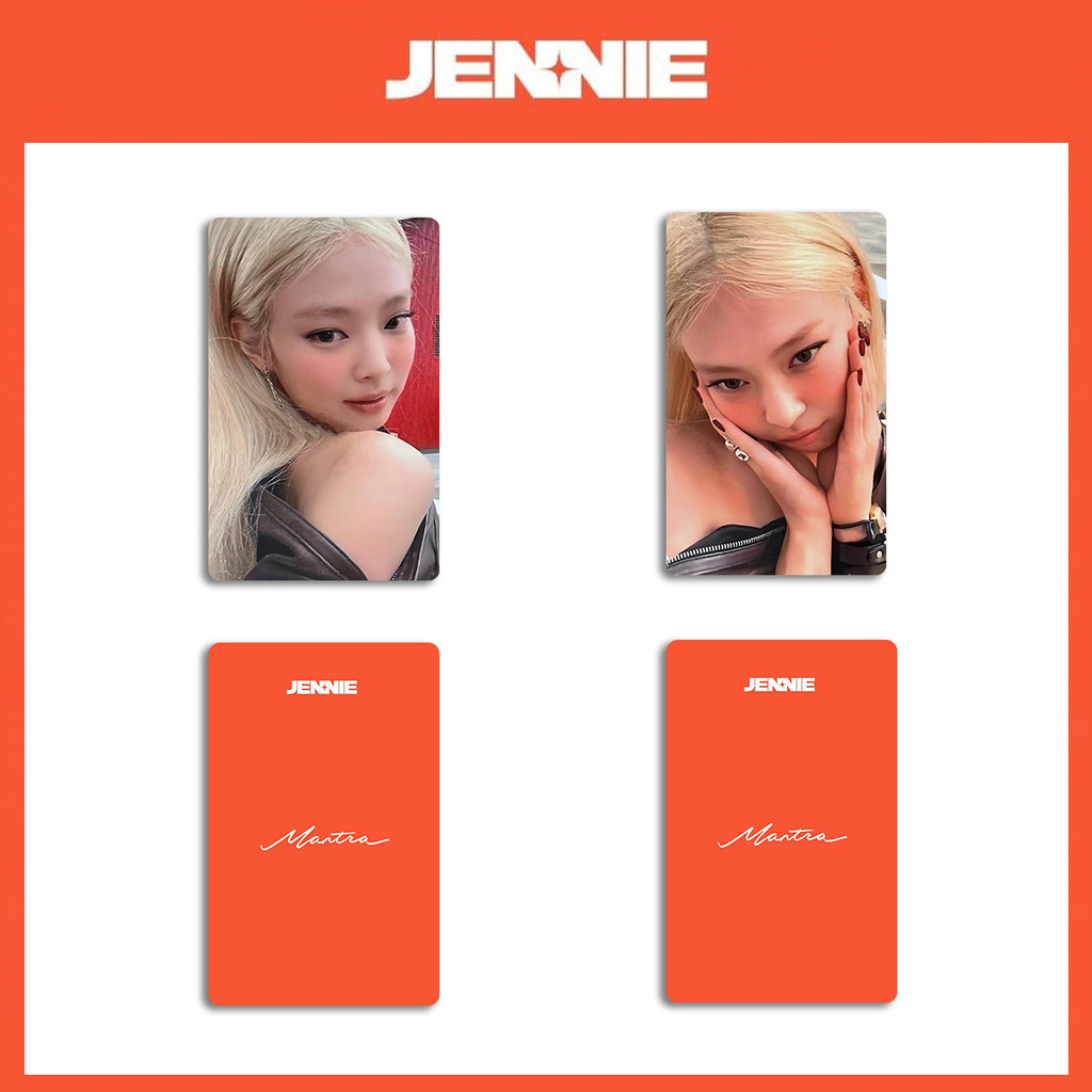 Golden jennie Special Gift Photocard Mantra Mantra ชุดนอน mcdsolo Photocard Mantra DNR6