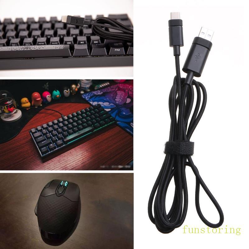 FUN 1 7m สายชาร์จ USB PVC สายทดแทนสําหรับ Corsair K63 K65Mini K70TKL คีย์บอร์ด DARK CORE SE เมาส์ Re