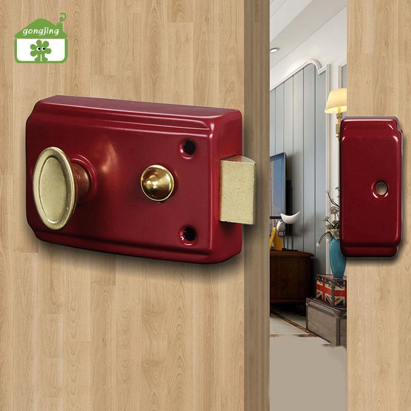 [Gong] Anti-Theft Home Strong Universal Heavy-Duty Door Lo Lo Lo ในร่ม Mortise Lo th