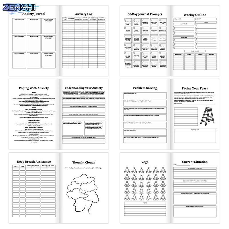 [Zen-t] Bipolar & ความวิตกกังวล, Bipolar Disorder, BD Psychological Therapy, Journal Planners Notebo