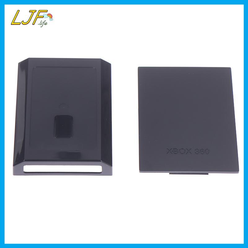 LJF สําหรับ Xbox 360 Slim ฮาร์ดดิสก์ภายใน HDD เคสใสสีน้ําเงิน