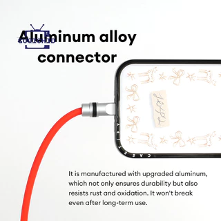 สายชาร์จ LOOP 240W Type C Fast Charging สายเคเบิลข้อมูลซิลิโคนเหลวแบบสปริง รองรับ Carplay 240W พร้อมระบบชาร์จเร็ว