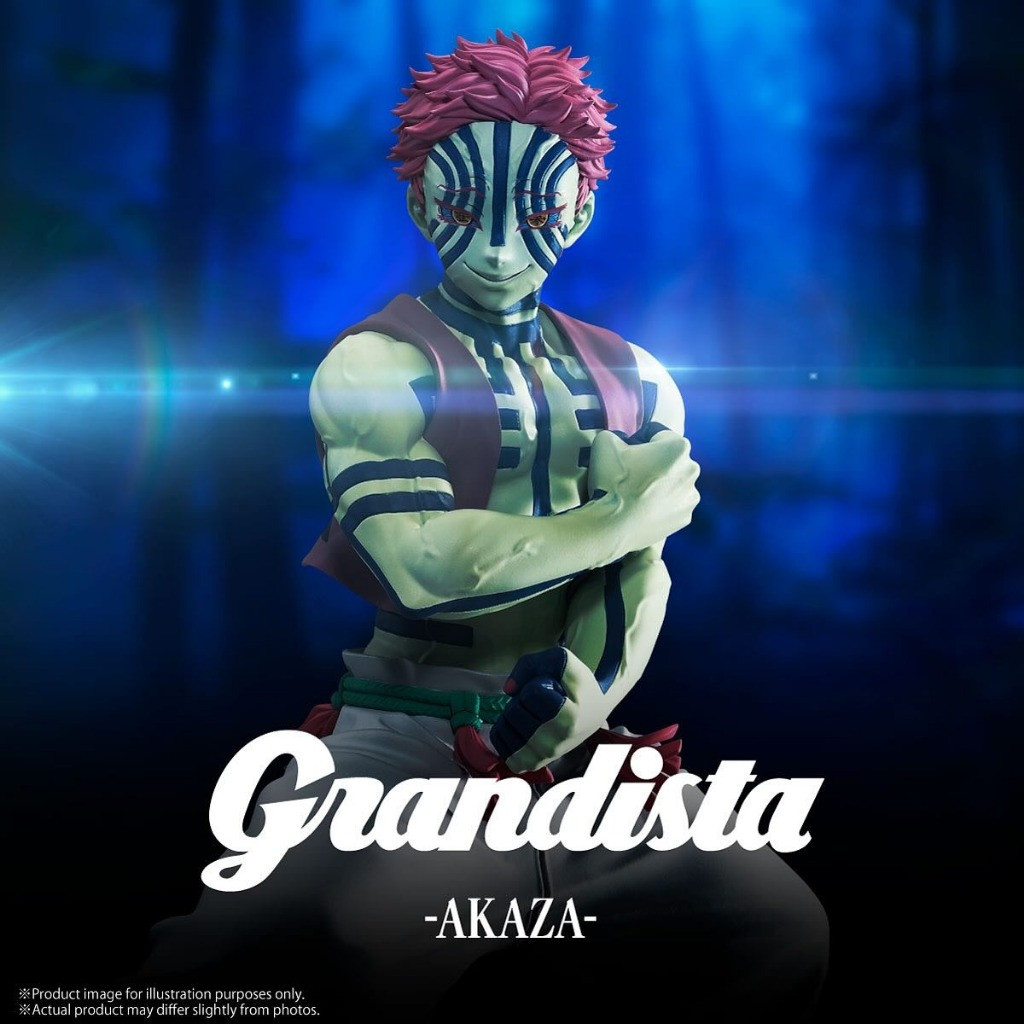 🧸Pre-order/โมเดลอาคาสะ มือ1 ฟิกเกอร์แท้จากญี่ปุ่น/Demon Slayer: Kimetsu no Yaiba Grandista Akaza