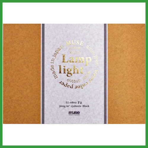 มิวส์ กระดาษสีน้ำ แรมป์ไลท์บล็อก 300กรัม