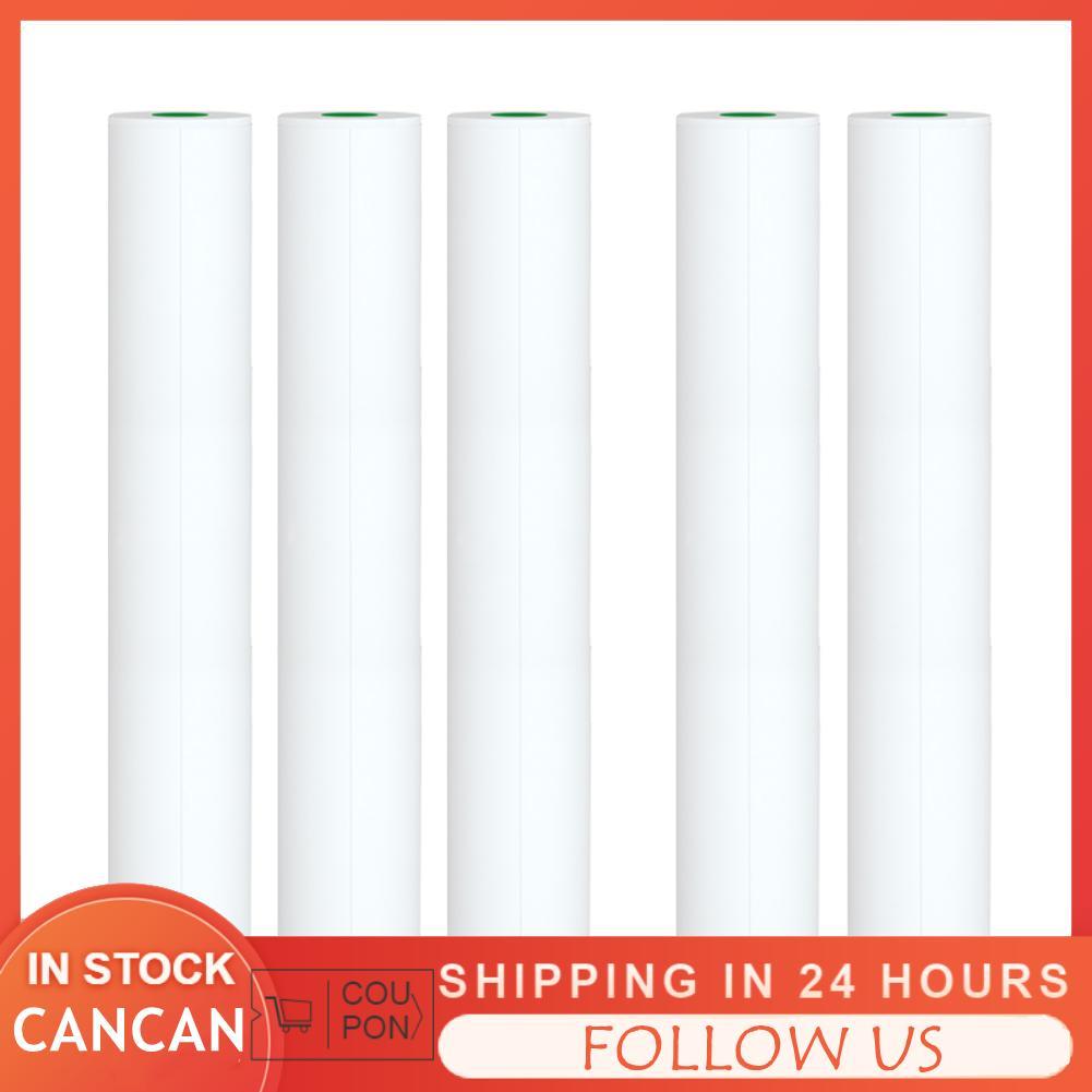 Cancanshop Cancanshop A4 กระดาษความร้อนสำหรับเครื่องพิมพ์พกพา ม้วนการพิมพ์คุณภาพ เหมาะสำหรับรูปภาพ ใ