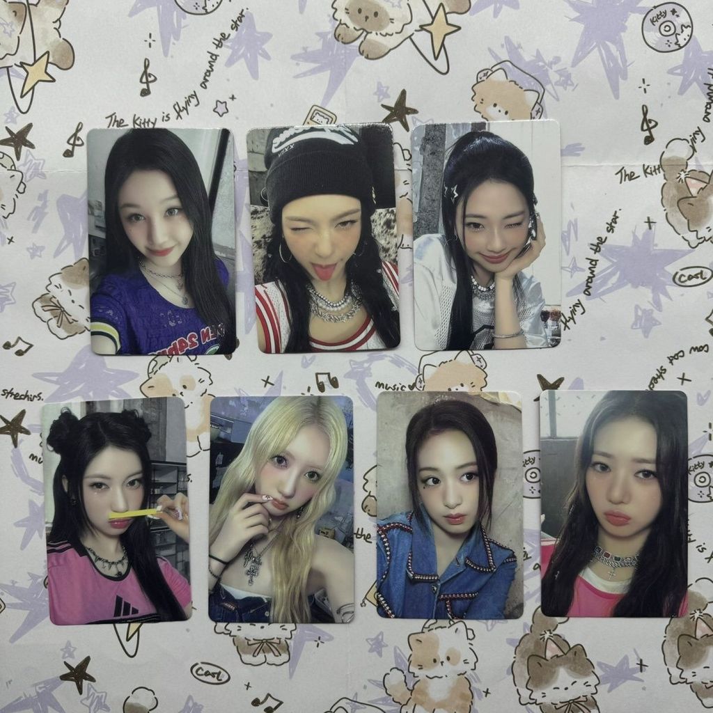 Baby Monster Baby Monster Regular One ms Lucky Card การ์ดภาพถ่ายทาร์ต Zheng Yaxian ruka