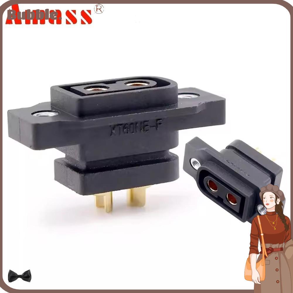 BUBBLE XT60NE-F XT90NE-F ขั้วต่อแบตเตอรี่ ชุบทอง DC500V 3.5mm/4mm อุปกรณ์เสริม RC 5 ชิ้น