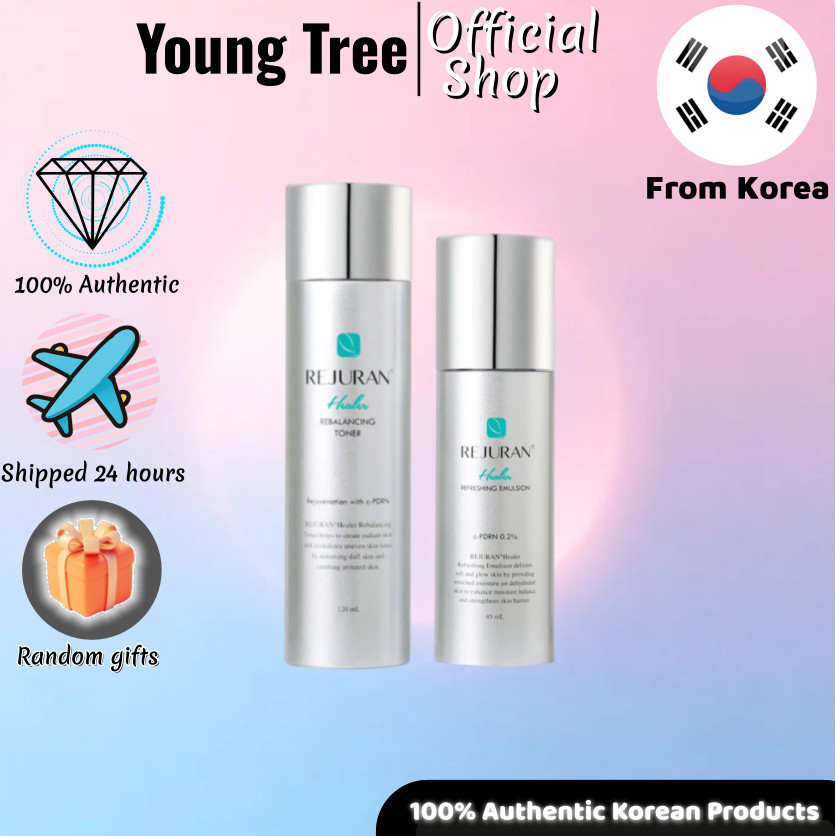 [REJURAN ]Balancing Toner 120ml/Refreshing Lotion 45ml#Calming & บาลานซิ่ง#Feather-ให้ความชุ่มชื้นเนื้อบางเบา