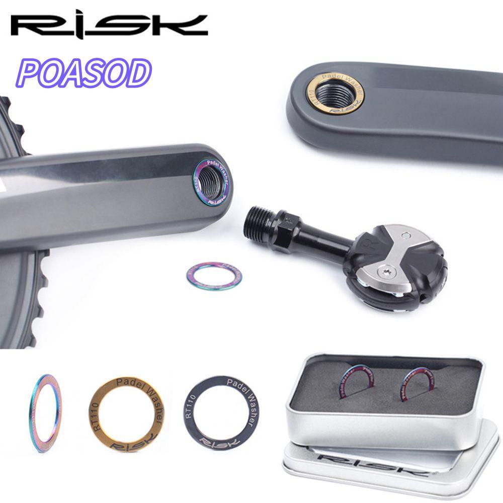 MAYSHOW 2 ชิ้น Pedal Spacer กันน้ํากลางแจ้งขยายจักรยานเครื่องซักผ้า