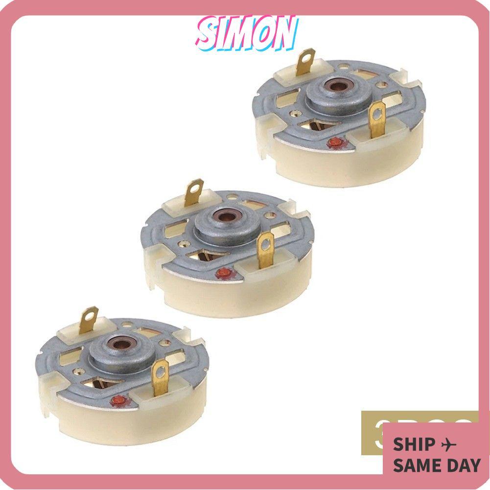 SIMON 3PCS RS550 มอเตอร์มุมบดชาร์จเจาะไขควงไฟฟ้าส่วนประกอบสําหรับ RS550 มอเตอร์