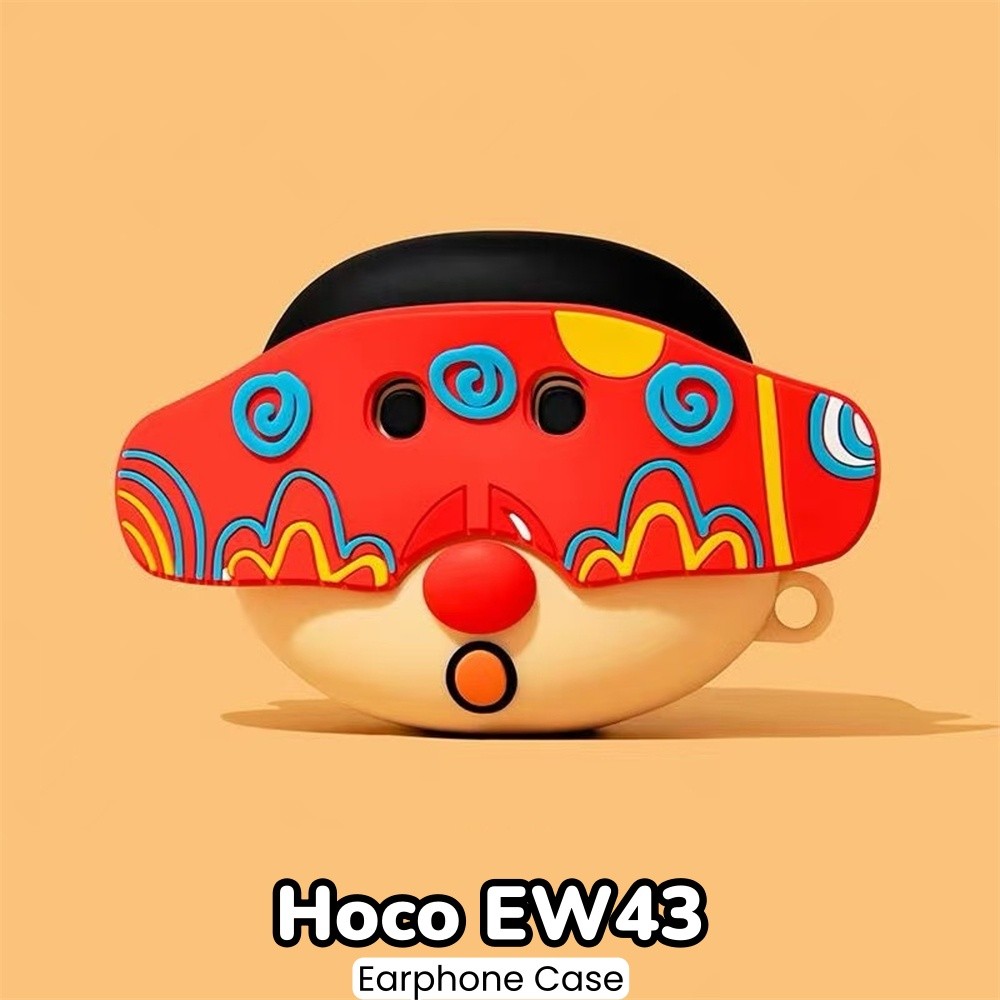 YoshidaFor Hoco EW43 Casing Case Soft Silicone Headphone Case Super Cool Cartoon NO.8