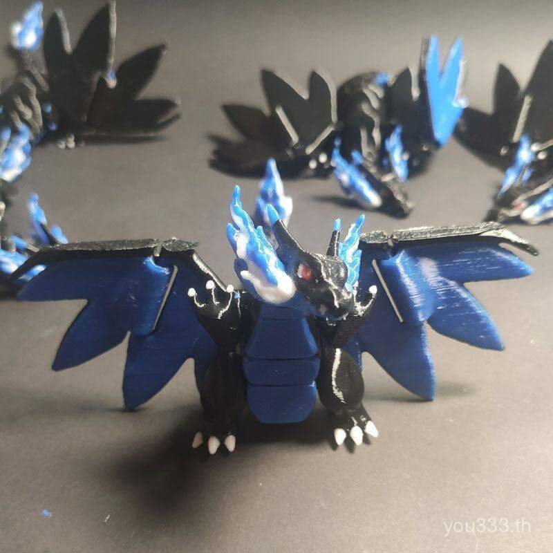 Super Charizard x รูป Pokemon Pokemon Pokemon Pokemon ตุ๊กตาตุ๊กตาตุ๊กตา 3d การพิมพ์ของเล่น 43UK