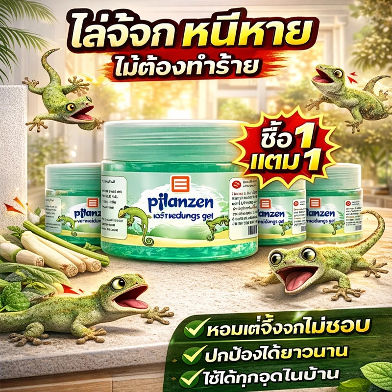 CODตุ๊กแกหายหมดจด ยาไล่จิ้งจก ไล่จิ้งจก ไล่จิ้งจก ยาฆ่าจิ้งจก ซื้อ 1 แถม 1 สูตรเยอรมัน ปกป้องยาวนาน ปลอดภัย 100%