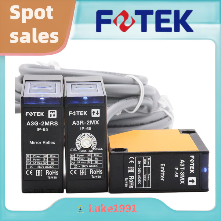 FOTEK สวิตช์โฟโตอิเล็กทริค A3R-1MX/30X A3G-2MRS/4MX A3T-10/3MX เซ็นเซอร์