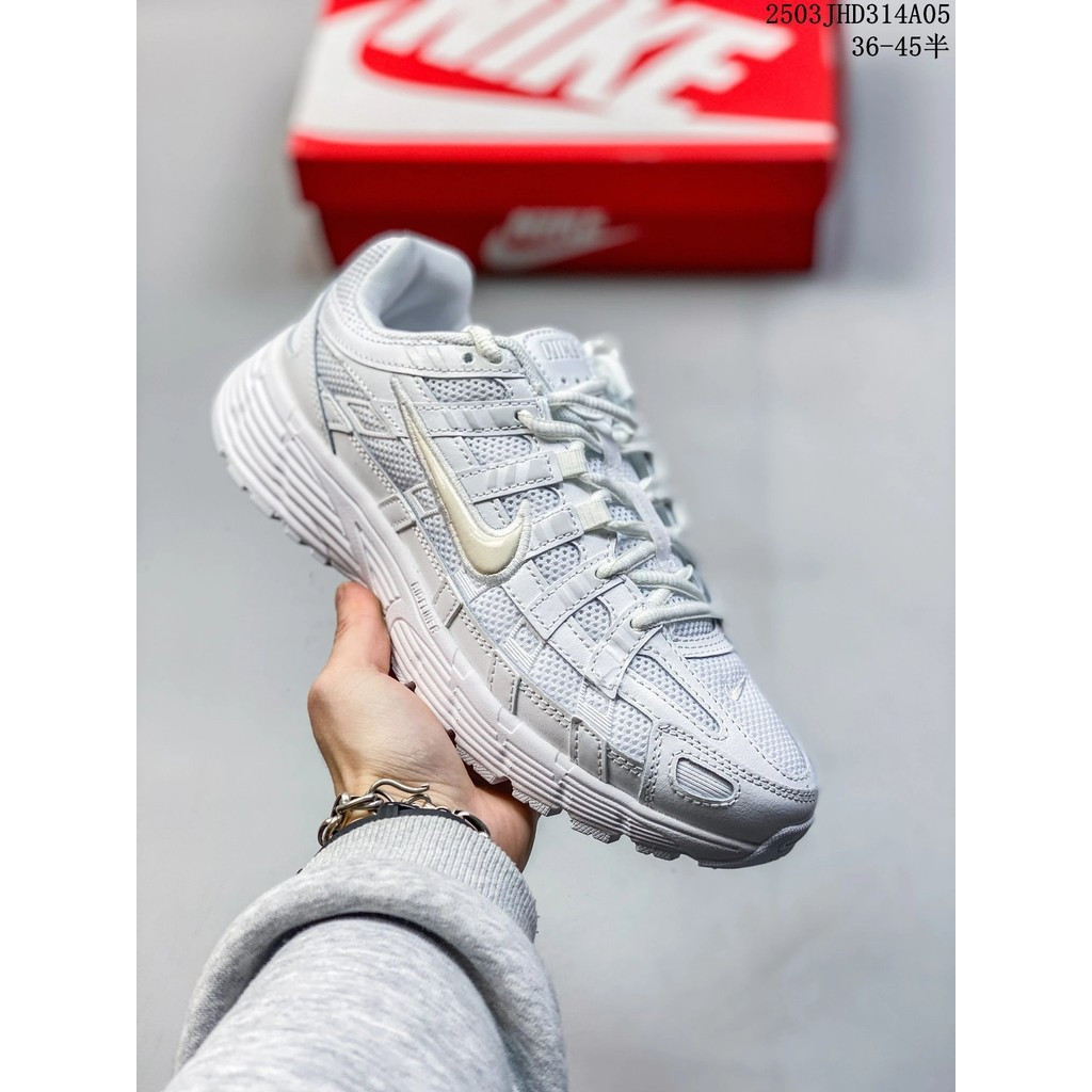 Nike Initiator Running Nike INS Super Popular Retro Dad Shoes รุ่น Nike P-6000 Dad Shoes Initiator E