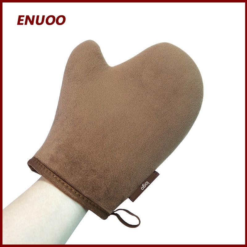 ENUOO Reusable Body Self Tan ถุงมือ Applicator Tanning ถุงมือครีมโลชั่นมูสถุงมือทําความสะอาดร่างกาย Self Tanner ถุงมือนิ้ว ราคา ถูกที่สุด ดีลบีเคเค แกลเลอรีภาพที่ 7