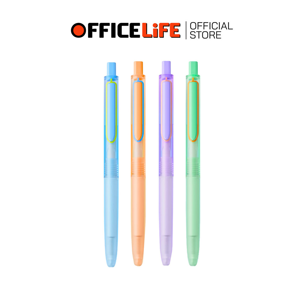 Writech (ไรท์) ปากกาเจลลบได้ ปากกาเจล ปากกา รุ่น W-0184 ขนาด 0.5 mm. หมึกน้ำเงิน ( 1 ด้าม คละสีด้าม 