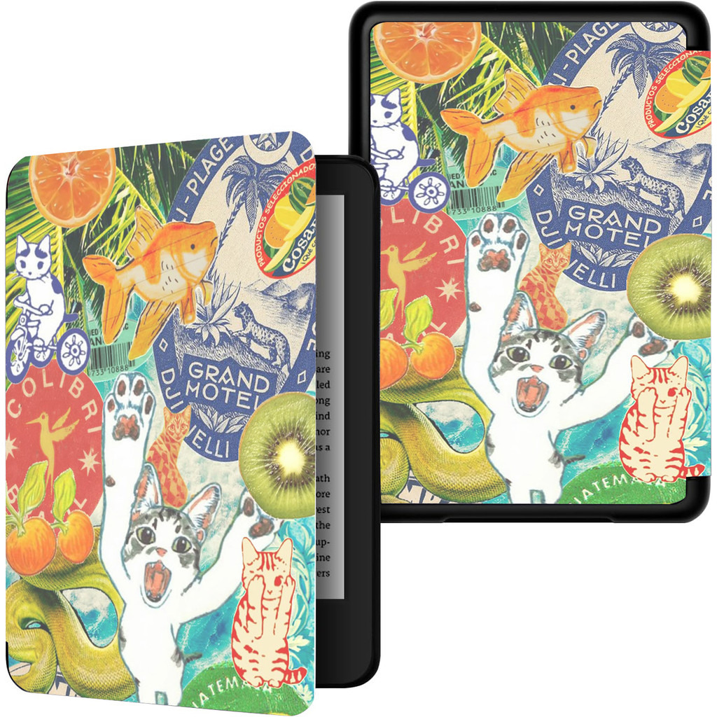 สําหรับ Kindle Paperwhite 10th 6 นิ้ว 6.8 7 พื้นฐาน 11th 12th 2024 2022 2021 , auto wake sleep HW5O