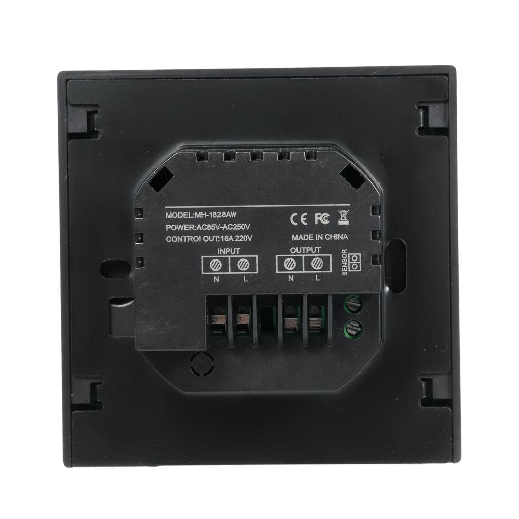 Yihome1.th Room Thermostat สมาร์ท 16A สำหรับ Underfloor อุณหภูมิความร้อน 85-250V พร้อม LED Touch Scr